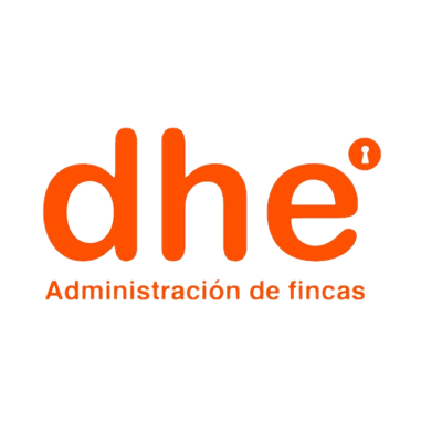 Logo DHE Administración de fincas