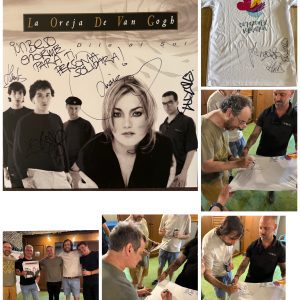 Vinilo firmado por La Oreja de Van Gogh